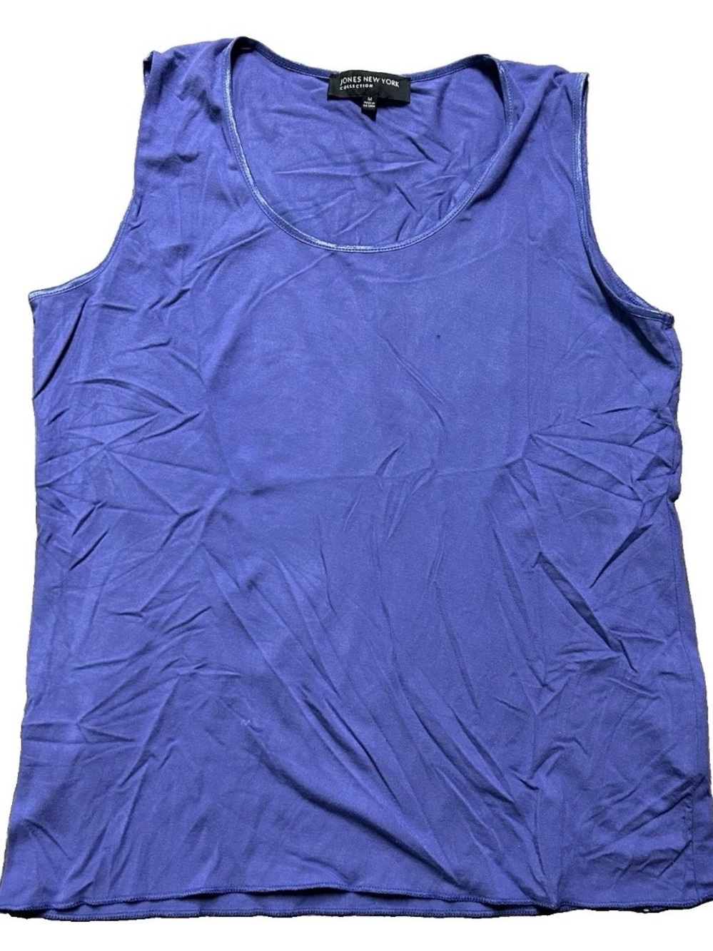 Women’s Jones New York Purple Summer Tank Top Size Medium